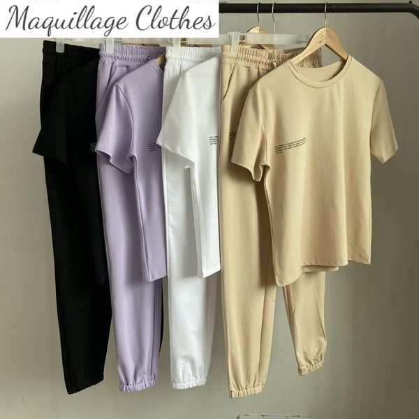 women's t-shirt spring summer 2021 fashion sweat suits women comfort t-shirts+casual pants 2piece set leisure suit a786, White
women's t-shirt spring summer 2021 fashion sweat suits women comfort t-shirts+casual pants 2piece set leisure suit a786, White