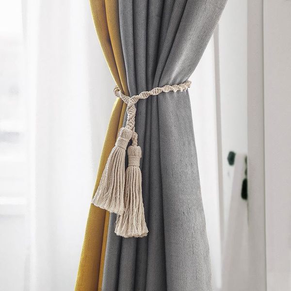 other home decor hand woven macrame curtain tie back holder cotton rope tassel straps boho nordic accessories for living room
other home decor hand woven macrame curtain tie back holder cotton rope tassel straps boho nordic accessories for living room