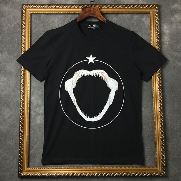 2021 new barrett men's short-sleeved t-shirt ring pentagram shark mouth pattern women t shirts|streetwear 2191001563 h6ts, White;black
2021 new barrett men's short-sleeved t-shirt ring pentagram shark mouth pattern women t shirts|streetwear 2191001563 h6ts, White;black