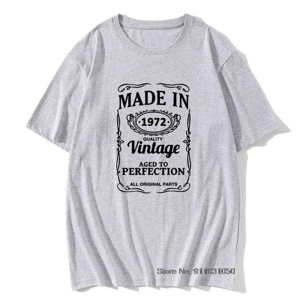 men's t-shirts in 1972 t shirt birthday present design graphic unique cotton short sleeve novelty o neck father t-shirt, White;black
men's t-shirts in 1972 t shirt birthday present design graphic unique cotton short sleeve novelty o neck father t-shirt, White;black