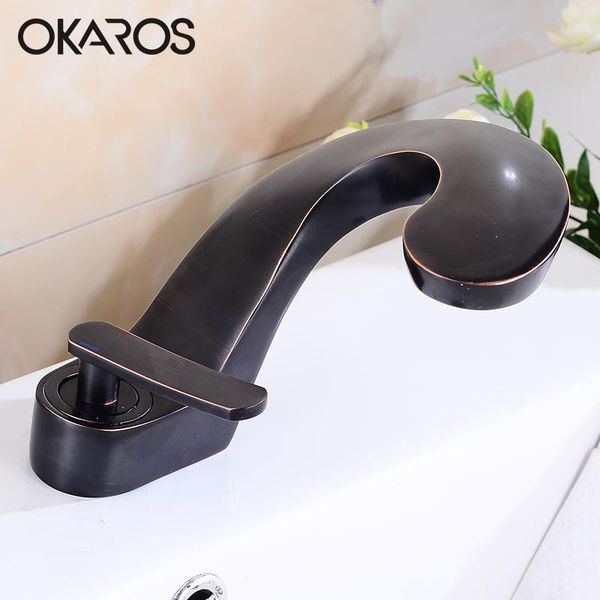 bathroom sink faucets okaros basin faucet heighten solid brasssingle oiled bronze rubberhandle vessel cold water tap mixer m034-obr
bathroom sink faucets okaros basin faucet heighten solid brasssingle oiled bronze rubberhandle vessel cold water tap mixer m034-obr