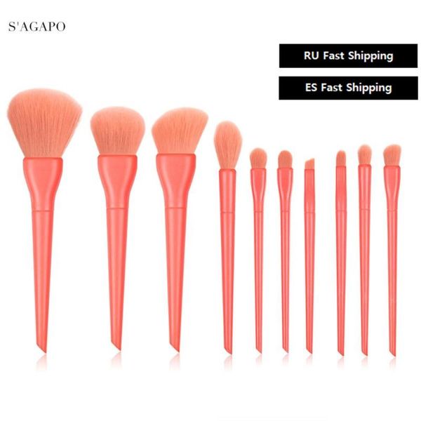 makeup brushes ship from russia spain 10pcs eye set eyeshadow eyebrows fundation powder concealer blush face brush
makeup brushes ship from russia spain 10pcs eye set eyeshadow eyebrows fundation powder concealer blush face brush