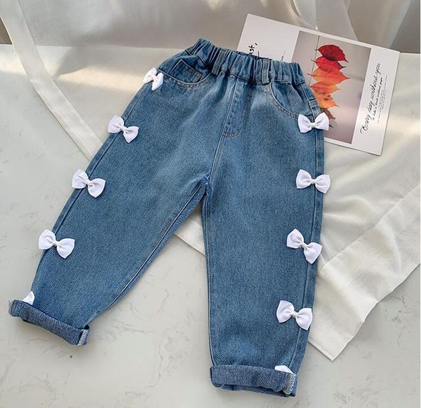2021 new arrival girls denim bow long pants spring fashion girls jean pants 2-7 years yx192, Blue
2021 new arrival girls denim bow long pants spring fashion girls jean pants 2-7 years yx192, Blue