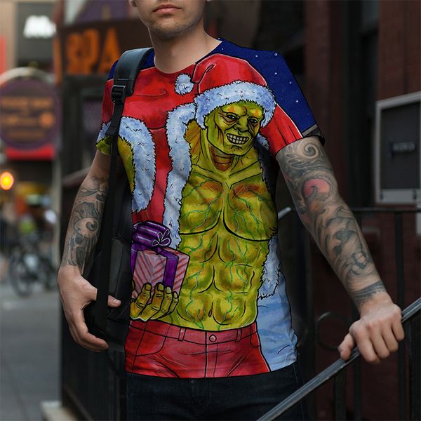 men's antlers christmas abs pattern 3d printing fashion christmas short sleeve breathable daily street shooting party travel vacation, White;black
men's antlers christmas abs pattern 3d printing fashion christmas short sleeve breathable daily street shooting party travel vacation, White;black