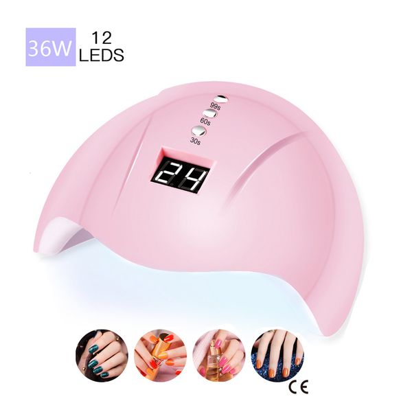 36w nail lamp uv led lamp nail dryer for curing uv gel led gel nails machine 30s 60s 99s timer usb power cord nail art tools 210305
36w nail lamp uv led lamp nail dryer for curing uv gel led gel nails machine 30s 60s 99s timer usb power cord nail art tools 210305