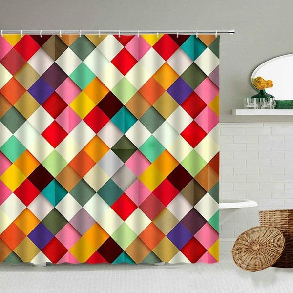 shower curtains colorful geometric lattice seamless texture curtain color art bathroom bathtub blackout 3d waterproof cloth set
shower curtains colorful geometric lattice seamless texture curtain color art bathroom bathtub blackout 3d waterproof cloth set