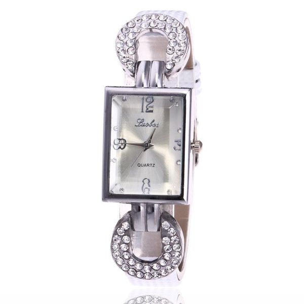 wristwatches s rectangle leather watch women ladies fashion shining crystal dress quartz analog wrist, Slivery;brown
wristwatches s rectangle leather watch women ladies fashion shining crystal dress quartz analog wrist, Slivery;brown