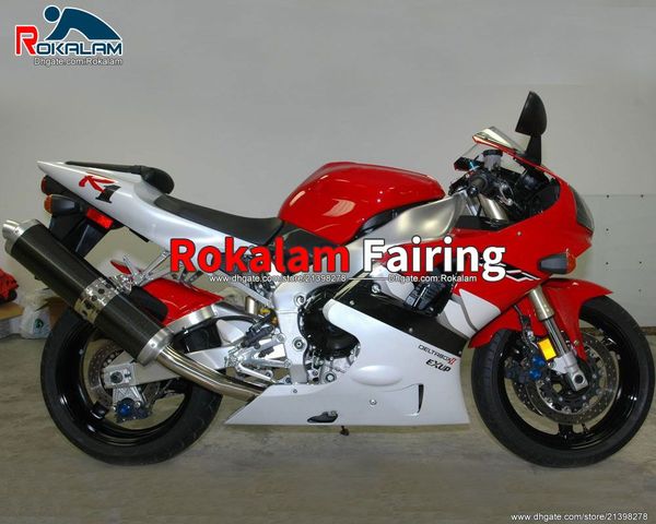 for yamaha yzf r1 98 99 1998 1999 yzf-r1 yzf 1000 r1 yzf1000-r1 98 99 red white fairings (injection molding)
for yamaha yzf r1 98 99 1998 1999 yzf-r1 yzf 1000 r1 yzf1000-r1 98 99 red white fairings (injection molding)