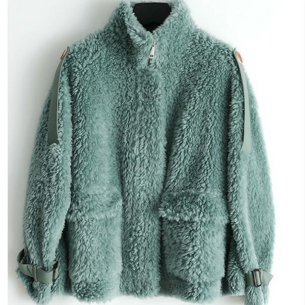 new type of shearing female sheep skin coat natural fur turtleneck royal leather sheepskin ni0k, Black
new type of shearing female sheep skin coat natural fur turtleneck royal leather sheepskin ni0k, Black