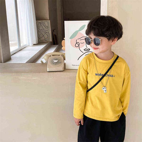 autumn letters printed round neck long sleeve t shirts cotton casual base kids tees g1209, Blue
autumn letters printed round neck long sleeve t shirts cotton casual base kids tees g1209, Blue