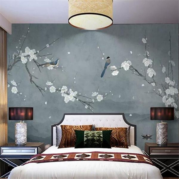 wallpapers drop custom wallpaper murals chinese plum blossom hand-painted pen flower bird landscape wall paper decoration painting
wallpapers drop custom wallpaper murals chinese plum blossom hand-painted pen flower bird landscape wall paper decoration painting