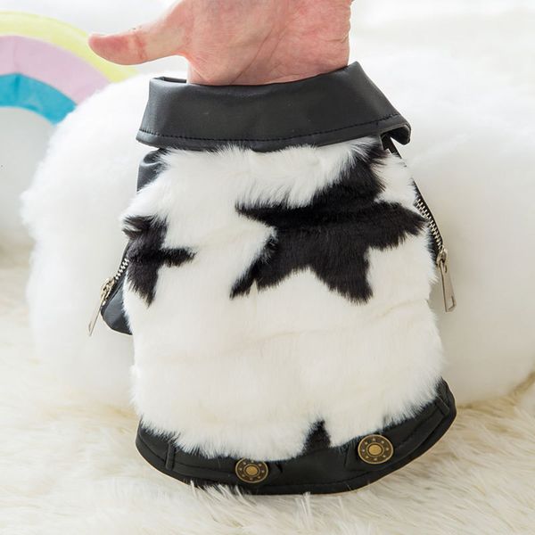little fur stitching coat teddy corky small dog thickening warm autumn and winter jacket pet clothing
little fur stitching coat teddy corky small dog thickening warm autumn and winter jacket pet clothing