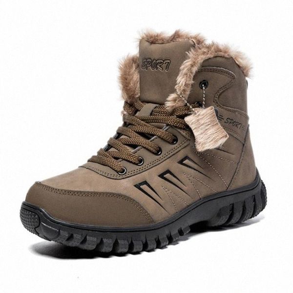 agutzm winter mens boots outdoor warm waterproof non slip snow boot thick plush rubber winter ankle boots large size 39 48 a352 a3gu#, Black
agutzm winter mens boots outdoor warm waterproof non slip snow boot thick plush rubber winter ankle boots large size 39 48 a352 a3gu#, Black
