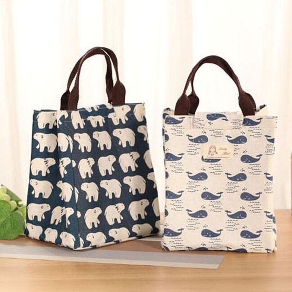 storage bags reusable lunch bag insulated box cute canvas fabric with aluminum foil printed tote handbag fordable for women
storage bags reusable lunch bag insulated box cute canvas fabric with aluminum foil printed tote handbag fordable for women