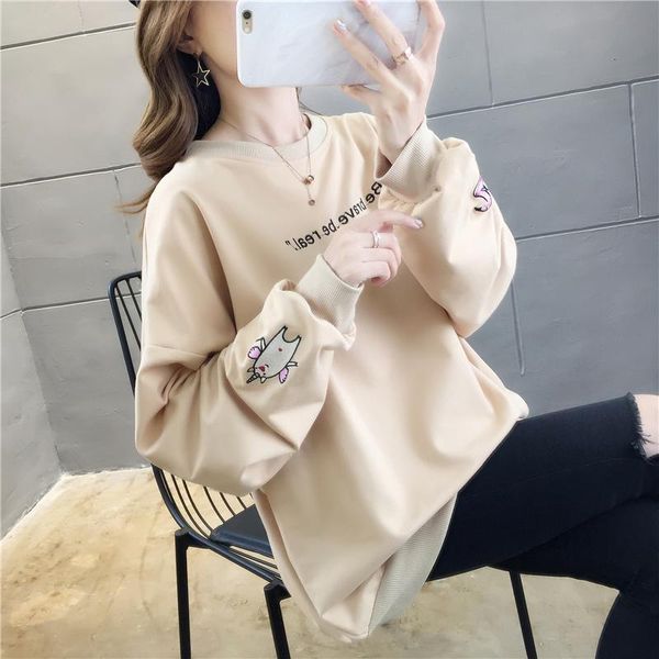 women's hoodies & sweatshirts #4304 spring autumn thin sweatshirt for women loose harajuku cotton pullover female korean style bat slee, Black
women's hoodies & sweatshirts #4304 spring autumn thin sweatshirt for women loose harajuku cotton pullover female korean style bat slee, Black