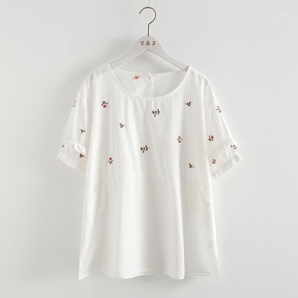 women's blouses & shirts mori japanese harajuku girls short sleeve summer white floral embroidery womens
women's blouses & shirts mori japanese harajuku girls short sleeve summer white floral embroidery womens