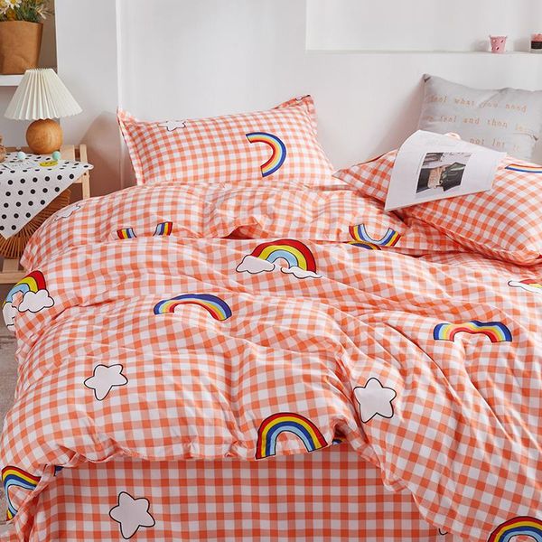 bedding sets simple comfortable cute bed sheet for kids girls student flat duvet cover sheets pillowcase full size
bedding sets simple comfortable cute bed sheet for kids girls student flat duvet cover sheets pillowcase full size
