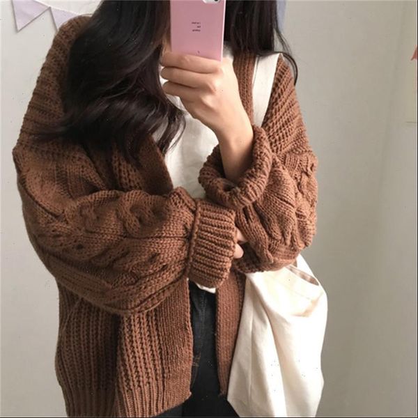 

chic loose long sleeve twist sweater thick womens sweaters lady cute kawaii female vintage harajuku ulzzang jumper for women, White;black