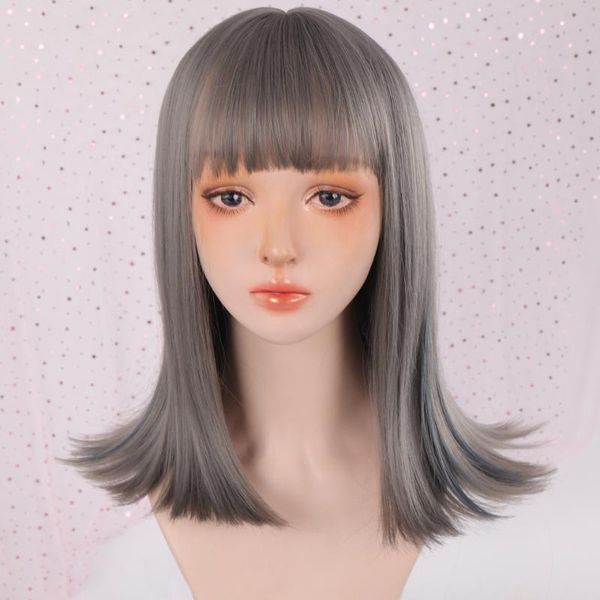 synthetic wigs shangke wig long ombre black purple straight with bangs cosplay party daily for women high temperature fiber
synthetic wigs shangke wig long ombre black purple straight with bangs cosplay party daily for women high temperature fiber