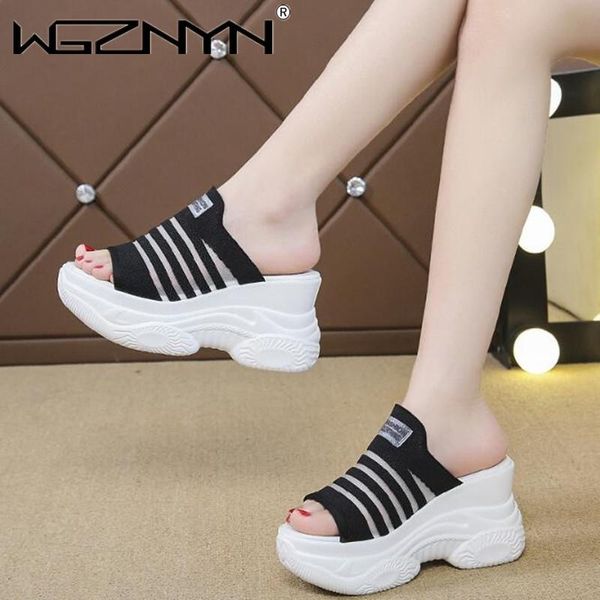 slippers fashion 2021 summer women's sandals peep-toe shoes woman high-heeled platfroms casual wedges for women high heels, Black
slippers fashion 2021 summer women's sandals peep-toe shoes woman high-heeled platfroms casual wedges for women high heels, Black