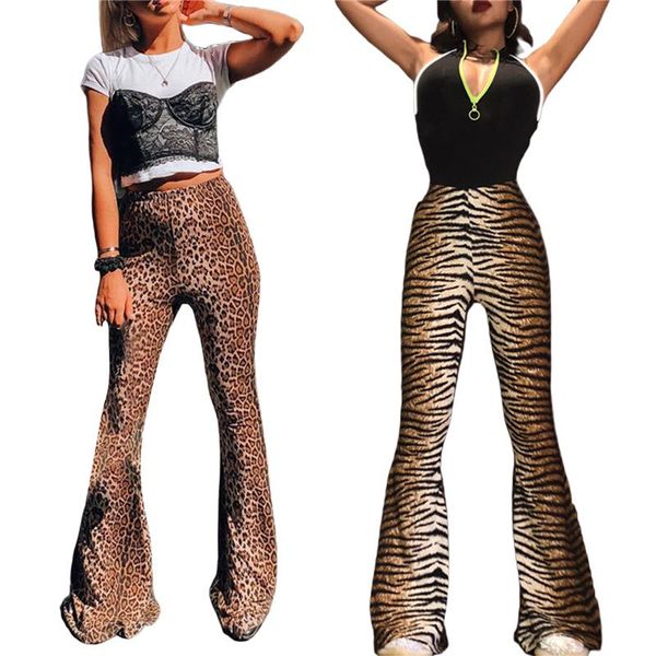 women's pants & capris bell bottoms stylish animal pattern elastic high waist skinny flare, Black;white
women's pants & capris bell bottoms stylish animal pattern elastic high waist skinny flare, Black;white
