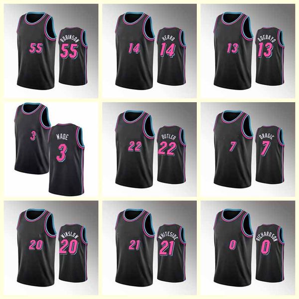 men miami heat jimmy butler goran dragic dwyane wade duncan robinson basketball jerseys can be customized by pressing, Black;red
men miami heat jimmy butler goran dragic dwyane wade duncan robinson basketball jerseys can be customized by pressing, Black;red