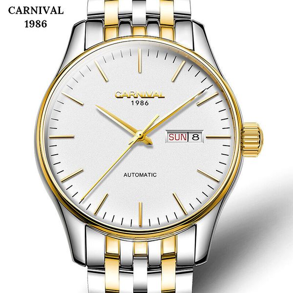 switzerland brand business mens mechanical auto date watches automatic steel sier gold watch men calendar relogio 2019, Slivery;brown
switzerland brand business mens mechanical auto date watches automatic steel sier gold watch men calendar relogio 2019, Slivery;brown