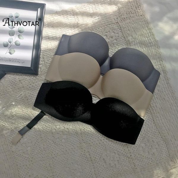 bustiers & corsets athvotar women seamless strapless bras invisible bra 1/2 cup push up soft one-piece ladies dress wedding party underwear, Black;white
bustiers & corsets athvotar women seamless strapless bras invisible bra 1/2 cup push up soft one-piece ladies dress wedding party underwear, Black;white