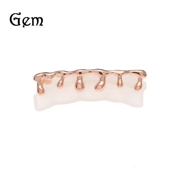 personalized hip hop braces water drop design rose gold volcano lava braces hiphop braces, Silver
personalized hip hop braces water drop design rose gold volcano lava braces hiphop braces, Silver
