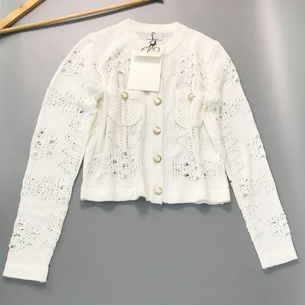 305 2021 spring summer crew neck regular long sleeve panelled sweater cardigan fashion sweater luxury, White;black
305 2021 spring summer crew neck regular long sleeve panelled sweater cardigan fashion sweater luxury, White;black