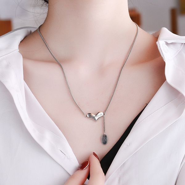 chaosheng s925 sterling silver east gate love ins temperament japanese and korean style clavicle chain necklace
chaosheng s925 sterling silver east gate love ins temperament japanese and korean style clavicle chain necklace