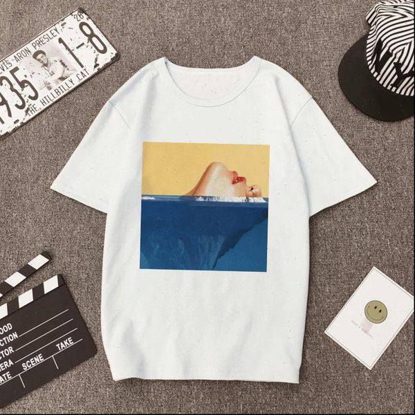 picture puzzle female t shirt korean style shirt style fun printing series cartoon short sleeved t shirt womens top, White
picture puzzle female t shirt korean style shirt style fun printing series cartoon short sleeved t shirt womens top, White