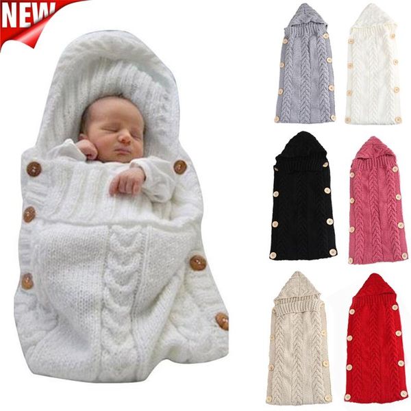 baby soft knitted sleeping bag wool swaddle wrap autumn winter thick warm newborn infant stroller quilt comfort bedding blanket
baby soft knitted sleeping bag wool swaddle wrap autumn winter thick warm newborn infant stroller quilt comfort bedding blanket