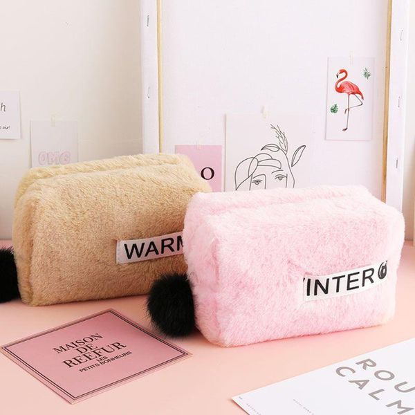 cute big plush pencil case fur ball pencilcase for girl makeup bag school supplie stationery r66c
cute big plush pencil case fur ball pencilcase for girl makeup bag school supplie stationery r66c