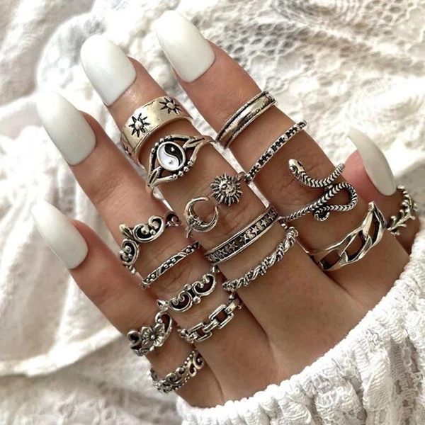 wedding rings 2021 fashion trend personality retro ring yin yang tai chi joint sun snake chain unisex, Slivery;golden
wedding rings 2021 fashion trend personality retro ring yin yang tai chi joint sun snake chain unisex, Slivery;golden