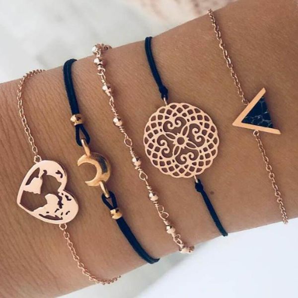 bangle mix map heart geometric charm bracelets set boho black stone bangles for women
bangle mix map heart geometric charm bracelets set boho black stone bangles for women
