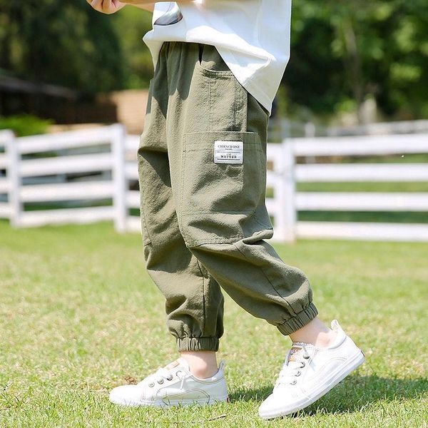 trousers boys' pants 2021 summer thin children's anti-mosquito pants, big casual overalls, kids sports, Blue
trousers boys' pants 2021 summer thin children's anti-mosquito pants, big casual overalls, kids sports, Blue