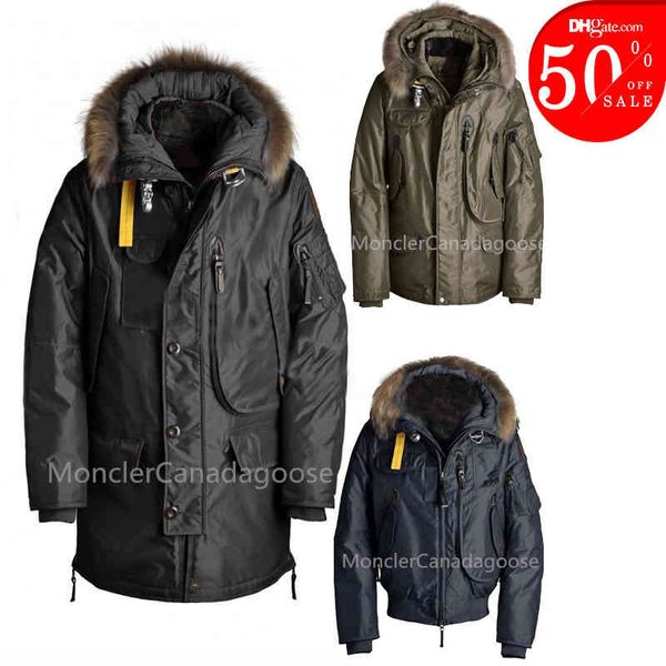 men's down & parkas wemen's real wolf fur collar hooded white goose jacket winter coat men warm parka padded jackets 3anw, Black
men's down & parkas wemen's real wolf fur collar hooded white goose jacket winter coat men warm parka padded jackets 3anw, Black