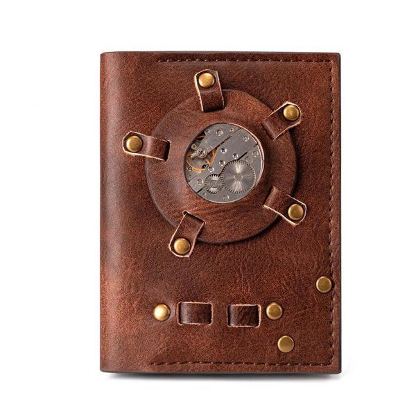 yourseason 2021 steampunk creative short slim wallet retro rivet solid color man no zipper pu leather small coin purse, Red;black
yourseason 2021 steampunk creative short slim wallet retro rivet solid color man no zipper pu leather small coin purse, Red;black