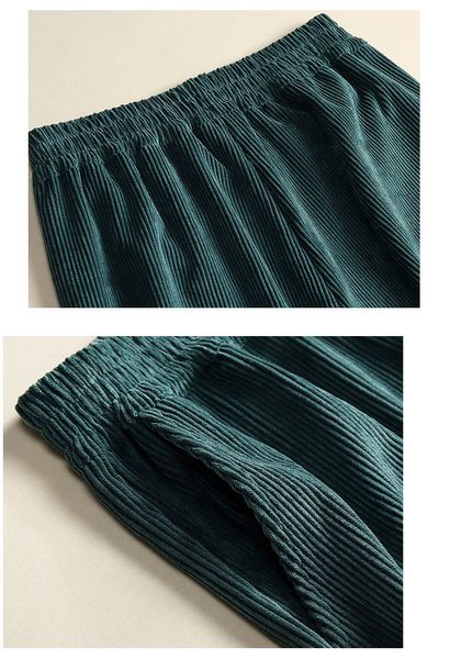 autumn 2021 new high waist solid corduroy material straight pant vintage loose wide leg pants women casual long trousers 77a4, Black;white
autumn 2021 new high waist solid corduroy material straight pant vintage loose wide leg pants women casual long trousers 77a4, Black;white