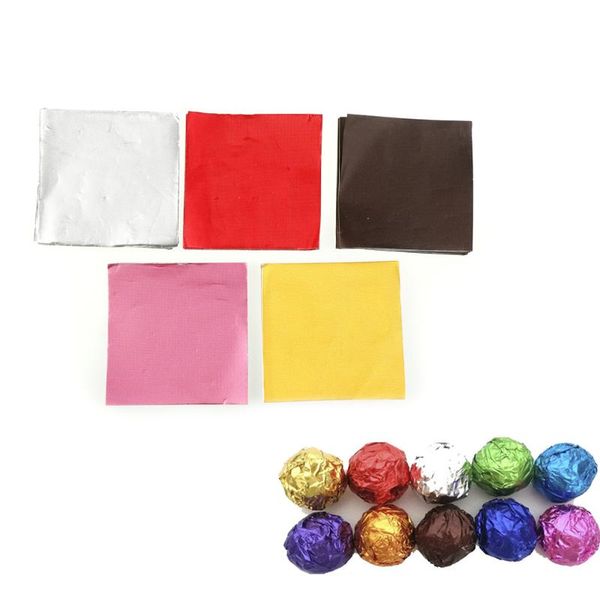 gift wrap 100pcs chocolate lolly party foil wrappers confectionary square sweets candy package paper sheets for wedding supply
gift wrap 100pcs chocolate lolly party foil wrappers confectionary square sweets candy package paper sheets for wedding supply