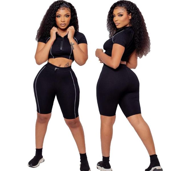 women's tracksuits jogger suit 2 piece yoga set women knitting gym workout running sports short bra tracksuit u-neck fitness, Gray
women's tracksuits jogger suit 2 piece yoga set women knitting gym workout running sports short bra tracksuit u-neck fitness, Gray