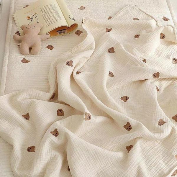 blankets & swaddling ins infant baby bear head printed cotton gauze blanket spring and summer thin air-conditioned room small cover quilt
blankets & swaddling ins infant baby bear head printed cotton gauze blanket spring and summer thin air-conditioned room small cover quilt