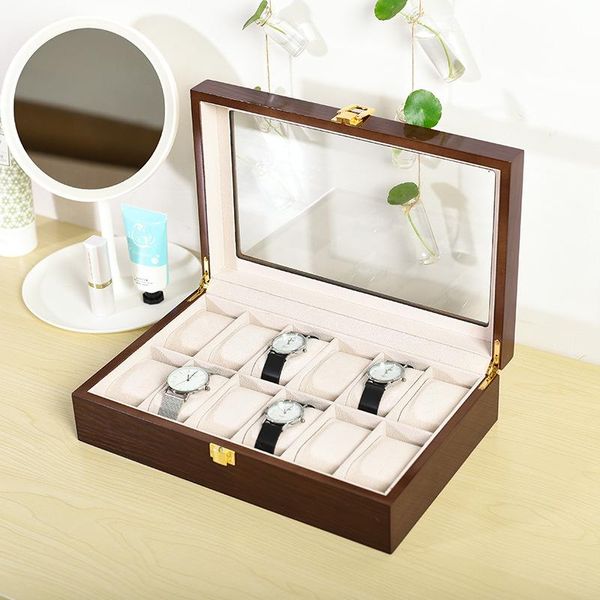 watch boxes & cases luxury 6/10/12 slots handmade wood box glasses jewellery organizer for case display, Black;blue
watch boxes & cases luxury 6/10/12 slots handmade wood box glasses jewellery organizer for case display, Black;blue