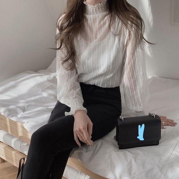 women's blouses & shirts embroidery lace transparent womens summer femme casual women shirt long sleeve girls blouse plus size blusas, White
women's blouses & shirts embroidery lace transparent womens summer femme casual women shirt long sleeve girls blouse plus size blusas, White