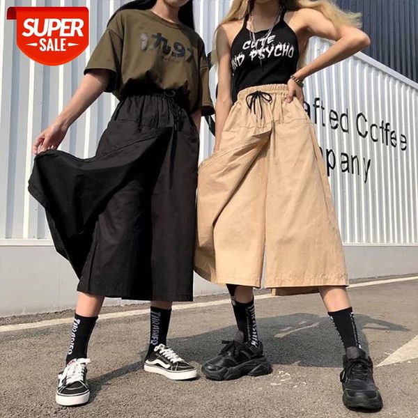 harajuku wide leg skirts capri pants women high waist trousers streetwear 2020 summer korean cargo pants pantalones mujer #va13, Black;white
harajuku wide leg skirts capri pants women high waist trousers streetwear 2020 summer korean cargo pants pantalones mujer #va13, Black;white