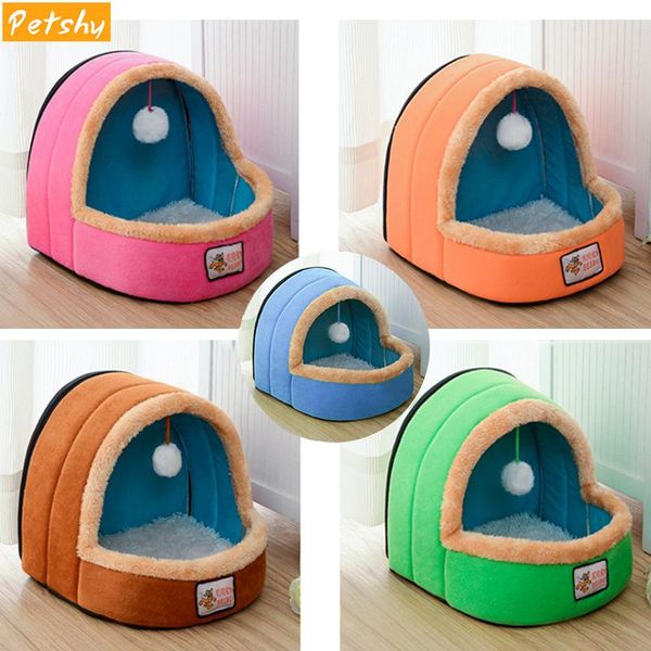 petshy foldable pet dog cat bed house with toy ball warm soft pets cushion fun puppy cat castle small medium dog sofa kennel
petshy foldable pet dog cat bed house with toy ball warm soft pets cushion fun puppy cat castle small medium dog sofa kennel