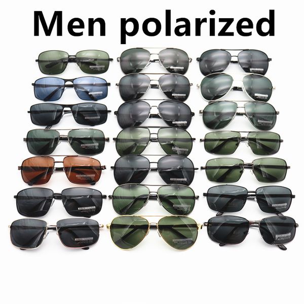 men polarized driving sunglasses for mens new metal frame classic glasses sunscreen square pilot driver eyewear, White;black
men polarized driving sunglasses for mens new metal frame classic glasses sunscreen square pilot driver eyewear, White;black