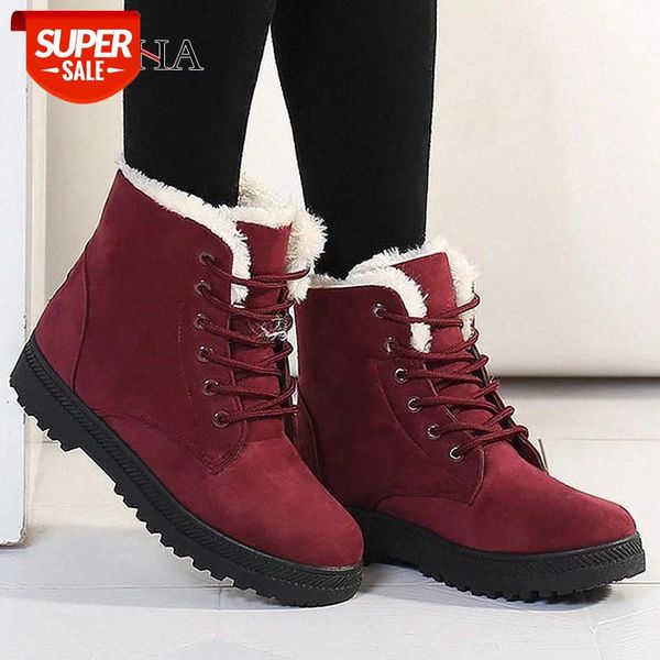winter boots women shoes 2021 heels snow boots women lace up flock ankle warm fur plush insole winter shoes woman #ij3j, Black
winter boots women shoes 2021 heels snow boots women lace up flock ankle warm fur plush insole winter shoes woman #ij3j, Black