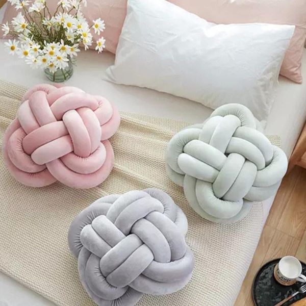 30cm baby crib bumpers cushion cuddle pillow weaving protection soft knot string pillow knotted braided throw cushion ball
30cm baby crib bumpers cushion cuddle pillow weaving protection soft knot string pillow knotted braided throw cushion ball